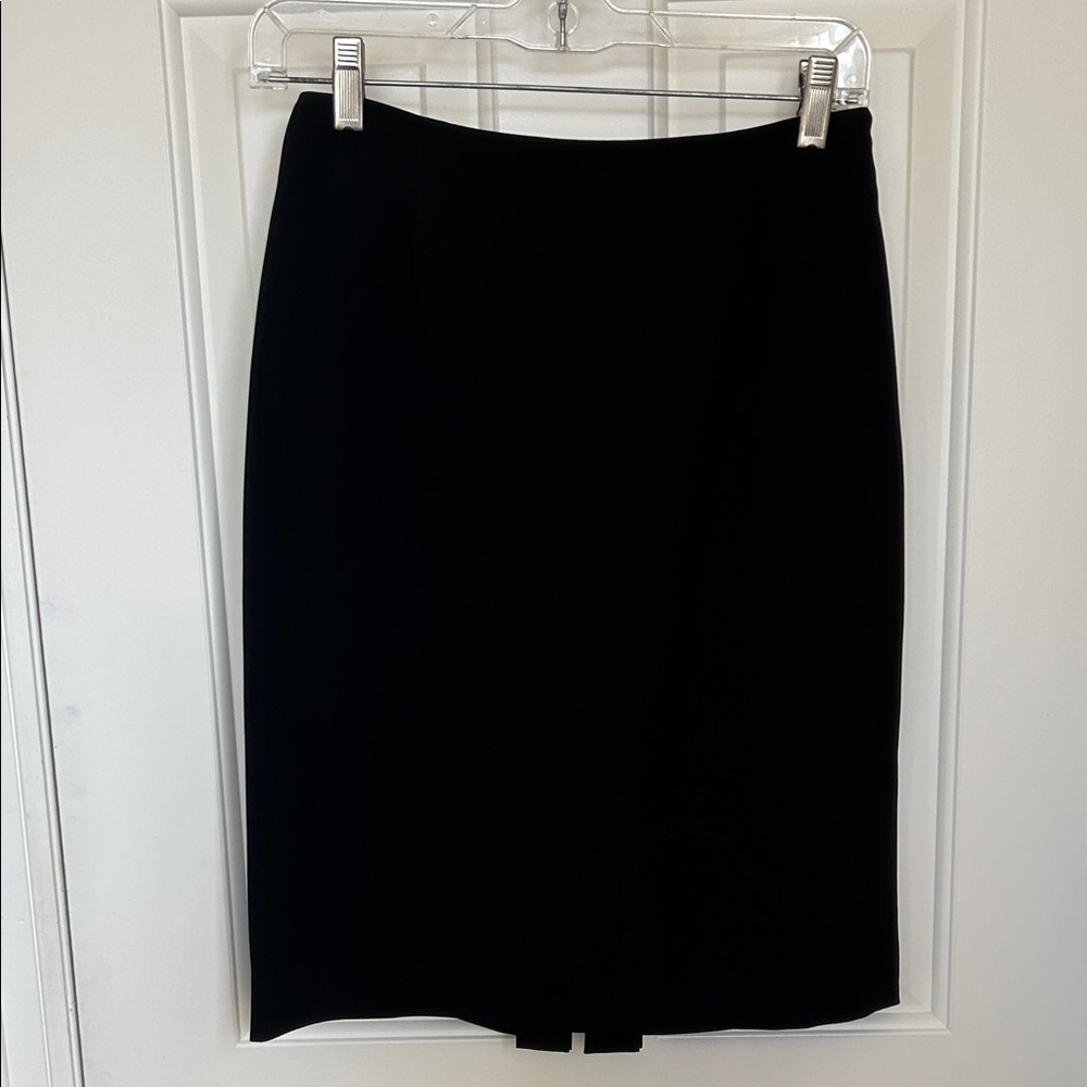 Ann Taylor Classic Black Pencil Skirt